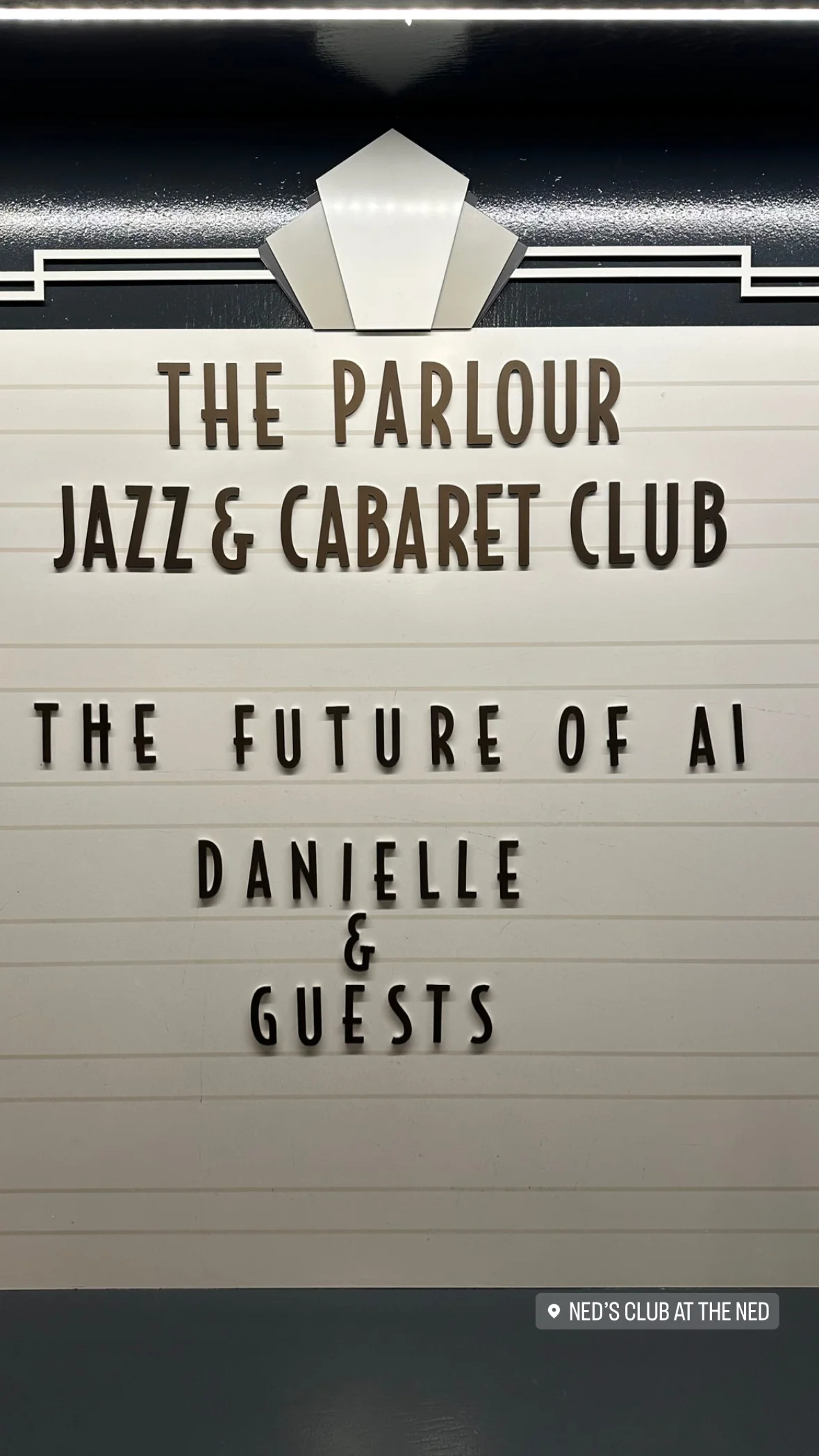 The Future of AI at The Ned London's Parlour Jazz and Cabaret Club