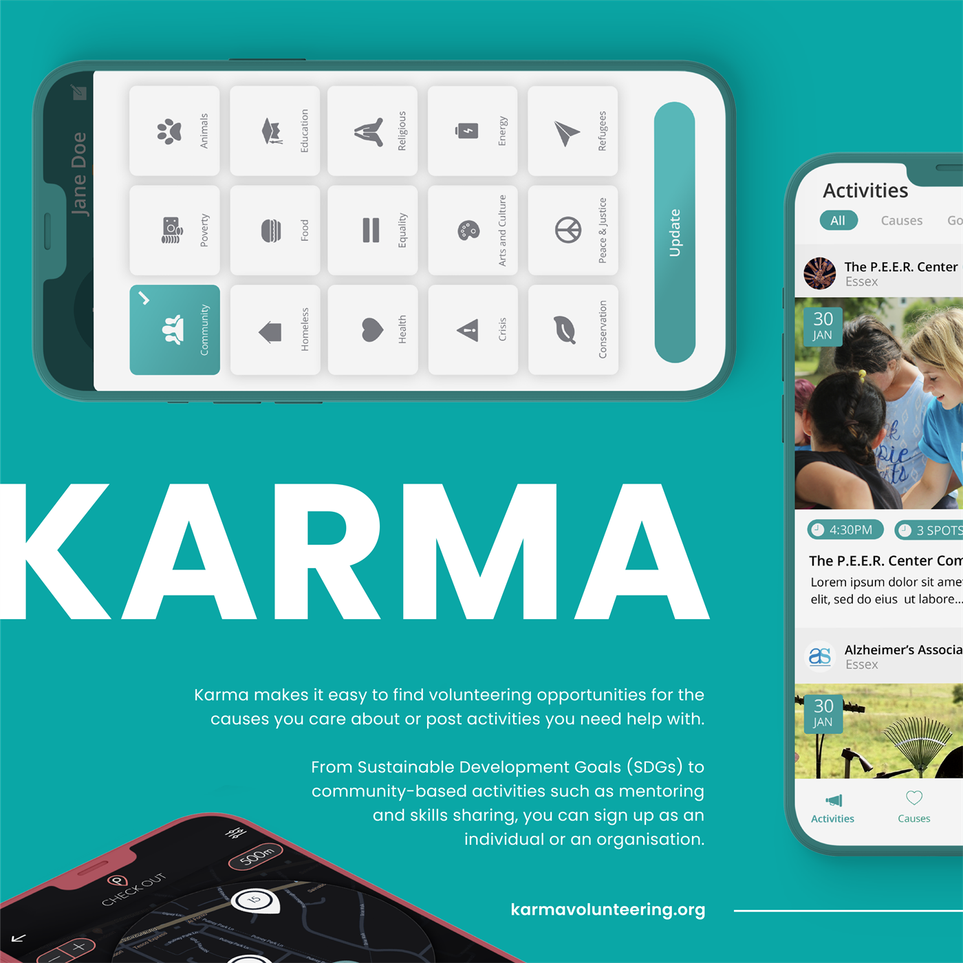 Karma, the volunteering app founded by Danielle Dodoo
